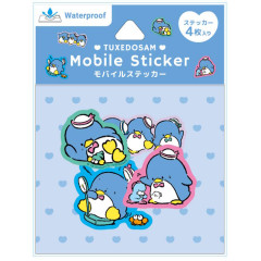 Japan Sanrio Mobile Sticker Pack - Tuxedo Sam : Family