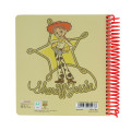 Japan Disney Square Ring Notebook - Toy Story 5 Retro Style - 3