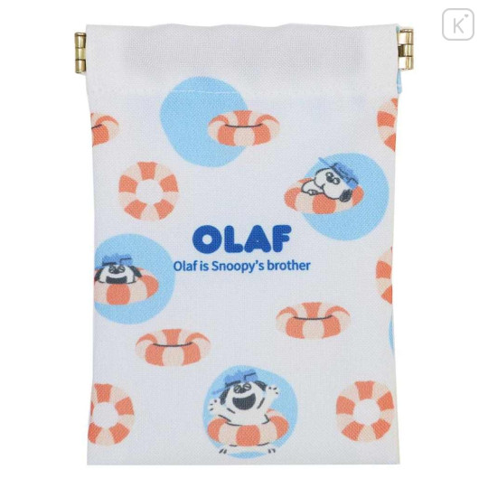 Japan Peanuts Mini Squeeze Pinch Pouch - Olaf : Summer Swim Float - 1