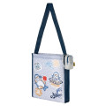 Japan Mofusand Eco Bag in Mini Backpack Pouch - Board Shark! White - 5