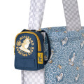 Japan Mofusand Eco Bag in Mini Backpack Pouch - Board Shark! Navy - 8