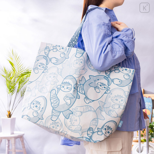 Japan Mofusand Boat-shaped Ssouvenir Bag - Board Shark! - 2