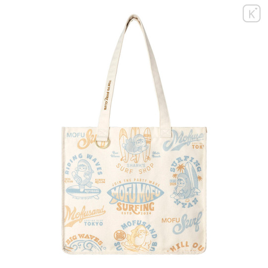 Japan Mofusand Square Tote Bag - Board Shark! - 3