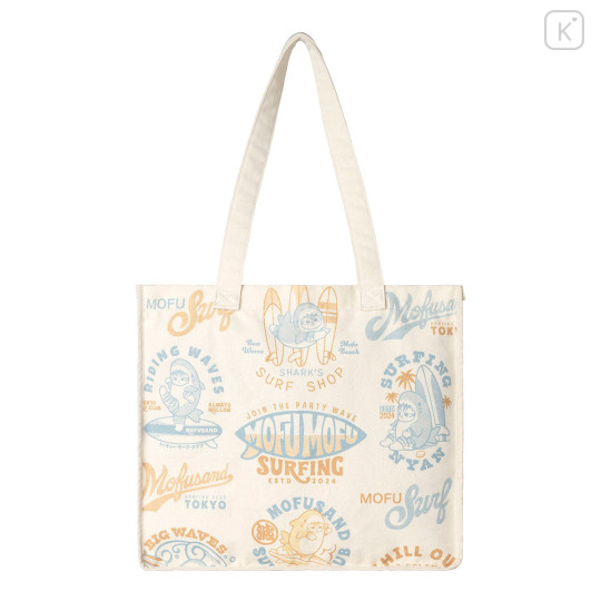 Japan Mofusand Square Tote Bag - Board Shark! - 6
