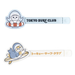 Japan Mofusand Bag Closure Clips Set - Board Shark!