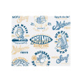 Japan Mofusand Glasses Case with Cloth - Board Shark! - 6