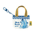 Japan Mofusand Mini Bag Keychain - Board Shark! Shark Cat and Surfboard - 1