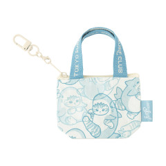 Japan Mofusand Mini Bag Keychain - Board Shark! All-over Print of Shark Cats