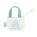 Japan Mofusand Mini Bag Keychain - Board Shark! All-over Print of Shark Cats - 5