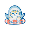 Japan Mofusand Souvenir Magnet - Board Shark! Tokyo Surf Club - 3