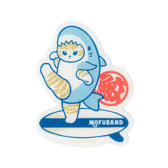 Japan Mofusand Souvenir Magnet - Board Shark! Shark