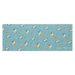 Japan Mofusand Tenugui Towel - Board Shark! Waves and Shark Cat
