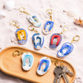 Japan Mofusand Secret Trading Keychain - Board Shark! Beach Sandal Blind Box - 2