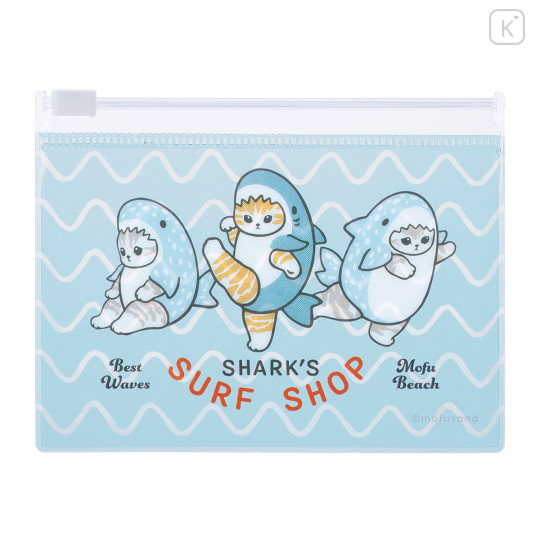 Japan Mofusand Trading Slider Pouch Box Set - Board Shark! Beach Sandal - 3