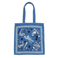 Japan Mofusand Towel Tote Bag - Board Shark! Shark Blue