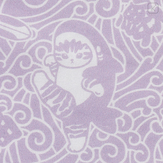 Japan Mofusand Bandana - Board Shark! Wave Lavender - 4