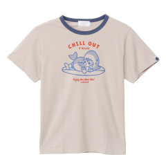 Japan Mofusand T-shirt (M) - Board Shark! Chill Out Mocha