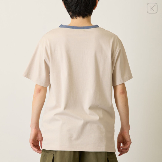 Japan Mofusand T-shirt (L) - Board Shark! Chill Out Mocha - 6
