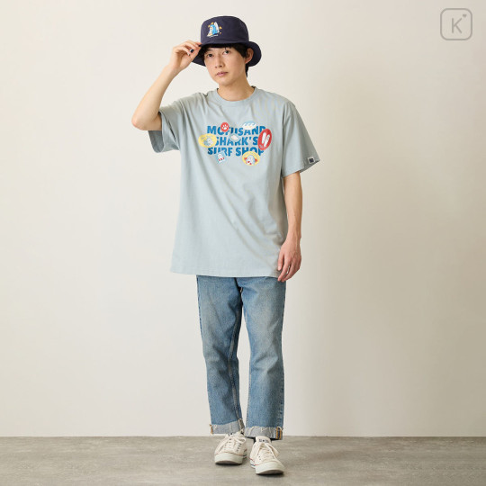 Japan Mofusand T-shirt (M) - Board Shark! Surf Shop Light Blue - 4