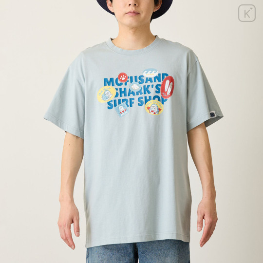 Japan Mofusand T-shirt (XL) - Board Shark! Surf Shop Light Blue - 5