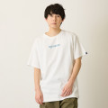 Japan Mofusand T-shirt (M) - Board Shark! Riding Waves White - 3