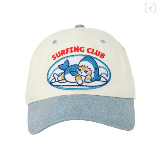 Japan Mofusand Cap - Board Shark! Surfing Club Pale Blue - 1