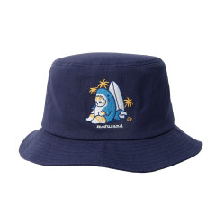 Japan Mofusand Bucket Hat - Board Shark! Surfing Nyan Navy