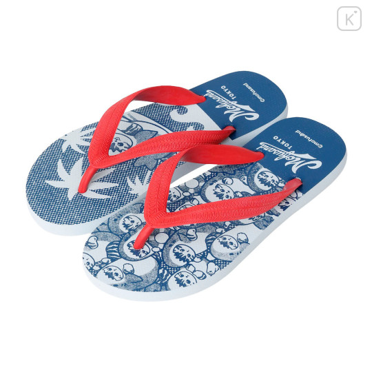 Japan Mofusand Beach Sandals 26-26.5cm - Board Shark! Surfing Club Blue - 1