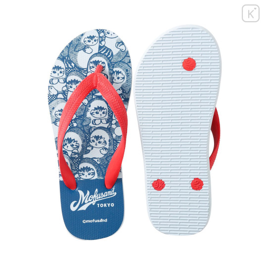 Japan Mofusand Beach Sandals 26-26.5cm - Board Shark! Surfing Club Blue - 5