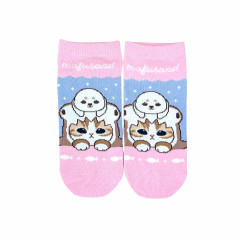 Japan Mofusand Front Ankle Socks - Hammerhead Peeking