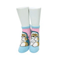 Japan Mofusand Front Ankle Socks - Blue Shark Friends - 2