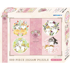 Japan Mofusand Hibiya Kadan Jigsaw Puzzle 500pcs