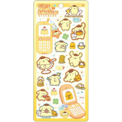 Japan Sanrio Heisei Happy Phone Sticker - Pompompurin