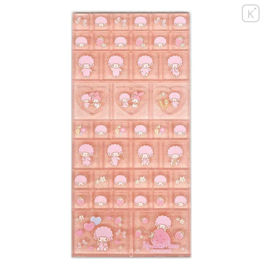 Japan Sanrio Tile Sticker - My Melody & My Sweet Piano - 1