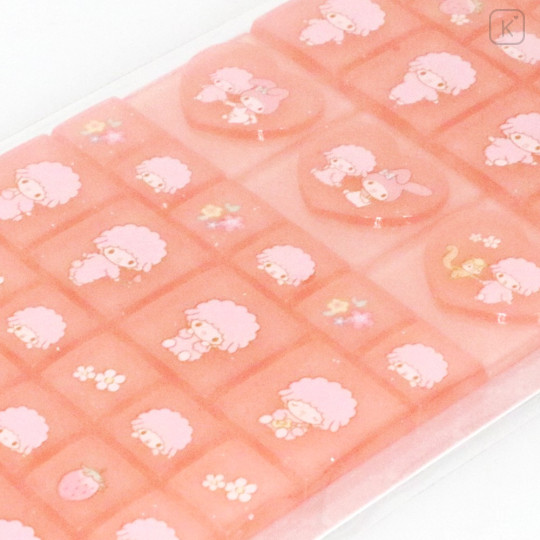 Japan Sanrio Tile Sticker - My Melody & My Sweet Piano - 2