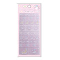Japan Sanrio Tile Sticker - Little Twin Stars : Unicorn - 1