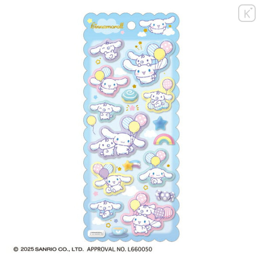 Japan Sanrio Marshmallow Sticker - Cinnamoroll - 1