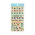 Japan Mizutama × Sanrio Glitter Edge Sticker - Light Blue - 1