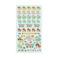 Japan Mizutama × Sanrio Glitter Edge Sticker - Yellow - 2