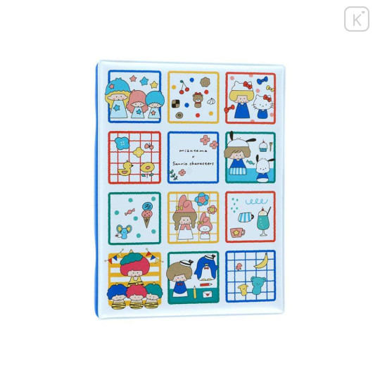 Japan Mizutama × Sanrio 6 Hole Sticker Binder - Square - 3