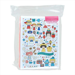 Japan Mizutama × Sanrio 6 Hole Sticker Binder - Mix
