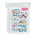 Japan Mizutama × Sanrio 6 Hole Sticker Binder - Mix - 1