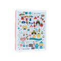 Japan Mizutama × Sanrio 6 Hole Sticker Binder - Mix - 3