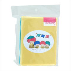 Japan Mizutama × Sanrio 6 Hole Sticker Binder - Goropikadon
