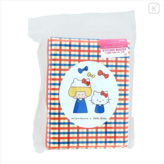 Japan Mizutama × Sanrio 6 Hole Sticker Binder - Hello Kitty - 1