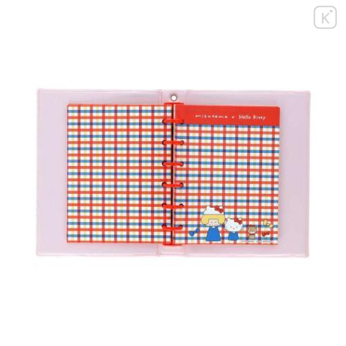 Japan Mizutama × Sanrio 6 Hole Sticker Binder - Hello Kitty - 5
