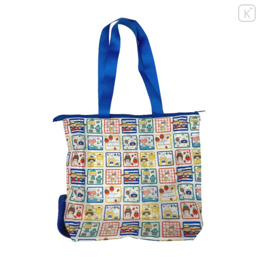 Japan Mizutama × Sanrio Eco Bag - Blue - 1