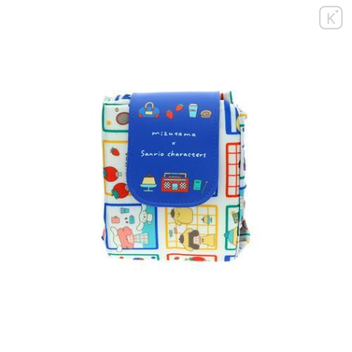 Japan Mizutama × Sanrio Eco Bag - Blue - 4