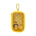 Japan Mizutama × Sanrio Mini Pouch with Carabiner - Pompompurin - 1