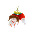 Japan Mizutama × Sanrio Plush Keychain - Strawberry King - 1
